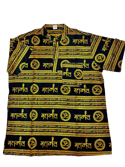 Yellow Mahakal kurte