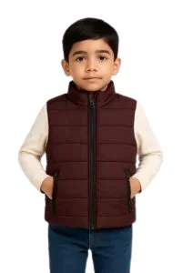 Sleeveless jacket for kids