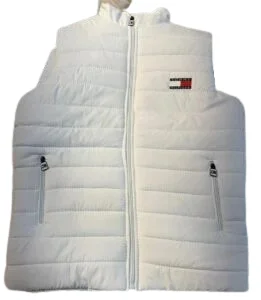 Sleevless White jacket for men