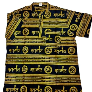 Yellow Mahakal kurte